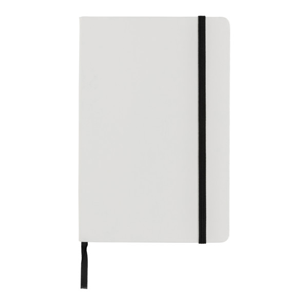 Xd Collection zvezek A5, stone papir, 160 strani - Bela