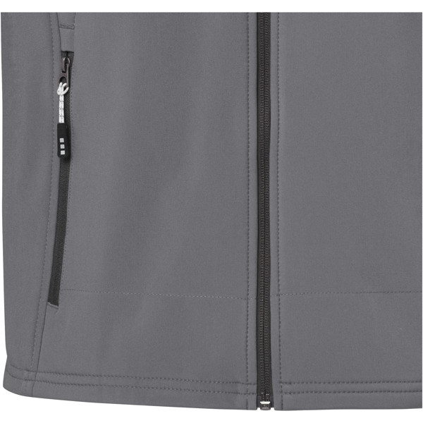 Giacca softshell Langley da uomo - Grigio acciao / 2XL
