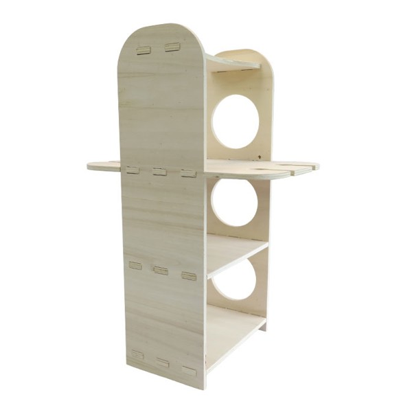 Wooden Support For Imp Bottles And Cups Not Included