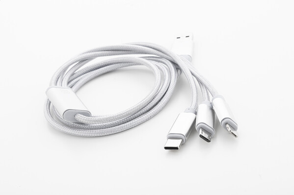 Usb Töltőkábel Ralong - Ezüst