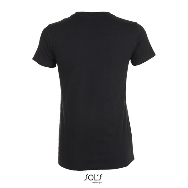 REGENT T-SHIRT SENHORA 150g Regent Women - Preto ProfundoXXL