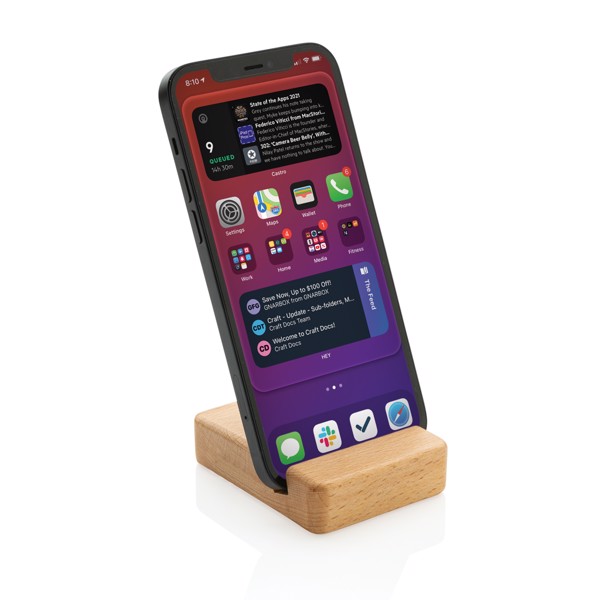 XD - Bamboo phone stand