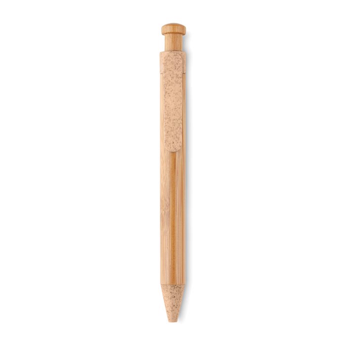Długopis bambusowy Toyama - pomarańczowy