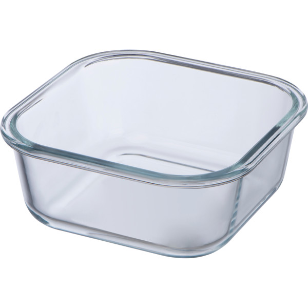 THERESA Caserolă sticlă cu capac din plastic, 750 ml - Transparent