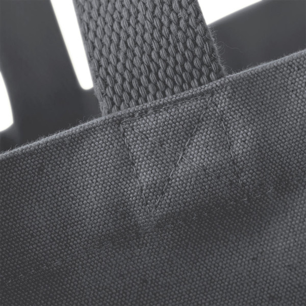 Oversized Canvas Tote Bag - Graphite Grey / ONE SIZE
