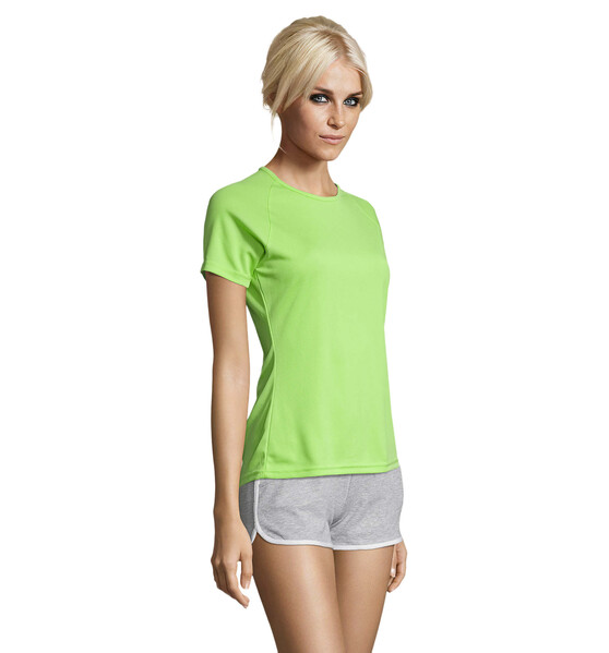 SPORTY T-SHIRT SENHORA 140g Sporty Women - Apple GreenS