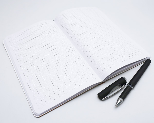 Notes Tečkovaný - A5 - Kraft - Slon