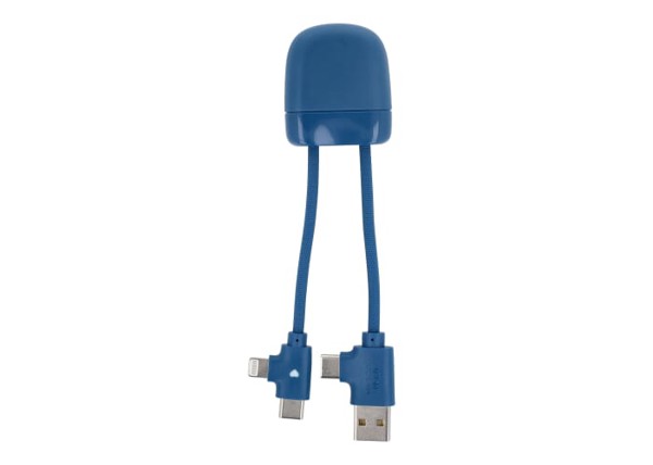 Xoopar ICE-B Câble de chargement multiple - Bleu