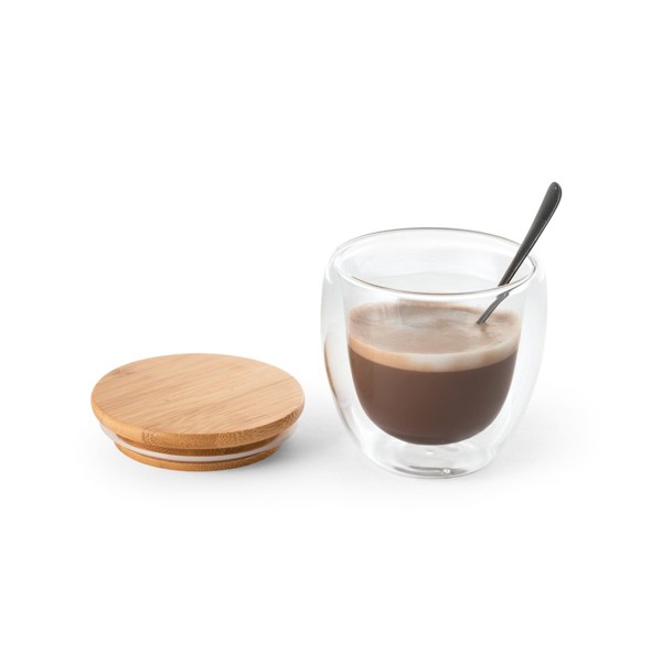 ECUADOR M. Tasse de voyage 250mL en verre borosilicate