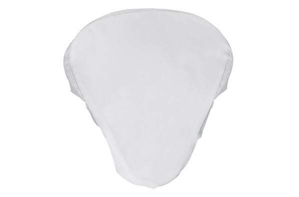 Protège-selle en polyester - Blanc