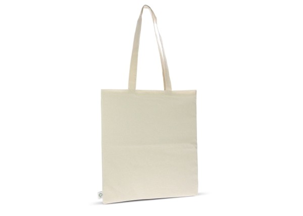 Bag GOTS natural long 140g/m² 38x42 cm