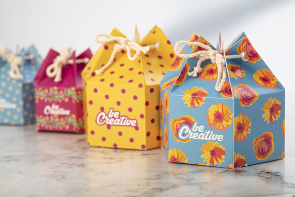 Hexagonal Gift Box CreaBox HexaCord S