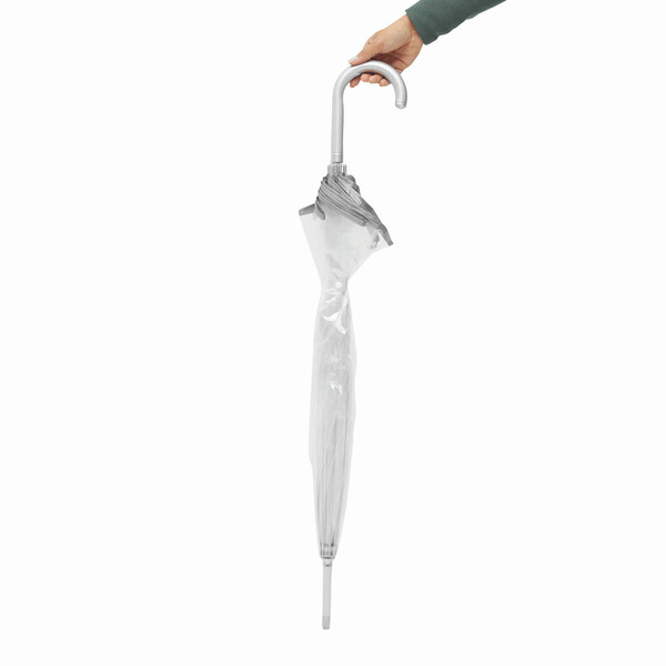 Transparent Aluminium Stick Umbrella Panoramix