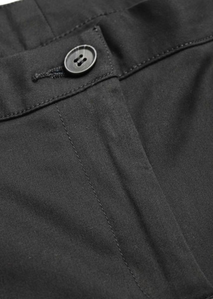 Sol's Jared Women - Satin Stretch Trousers - Black / 40
