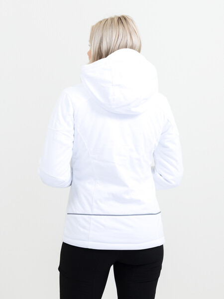 Printer Skeleton Ladies Softshell Jacket White XS