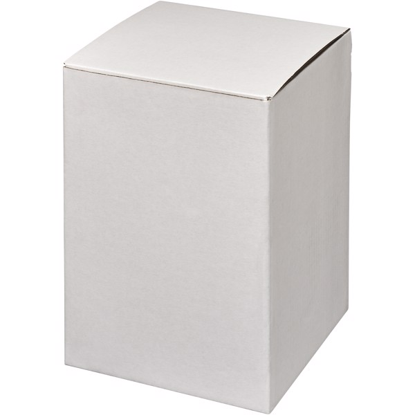 Caneca de 350 ml Brite-Americano® grande com tampa à prova de fuga - Branco / Cinzento