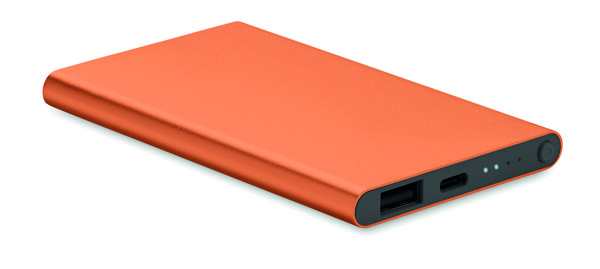 Powerbank 4000 mAh Type C Powerflat C - Orange
