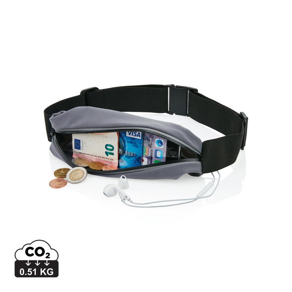 Universal sport belt - Grey / Black