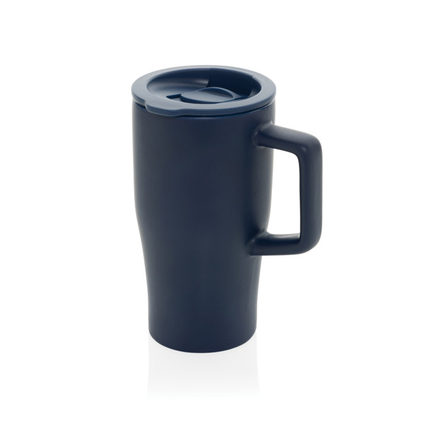 Mug quencher 490ml en céramique - Bleu Marine