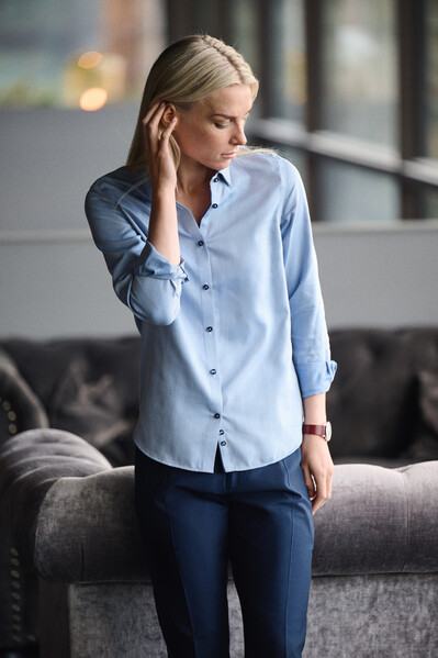 Yelow Bow 55 Contemporary Fit Blue jaquard M