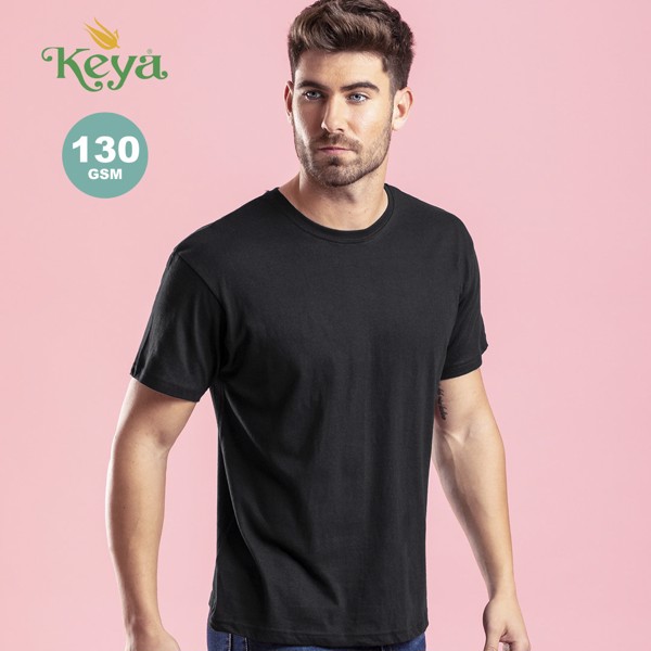 Camiseta Adulto Color "keya" MC130 - Amarillo / S