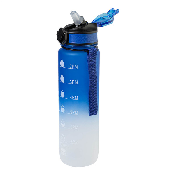 Rpet Motivational Bottle Sipgrade - Blue