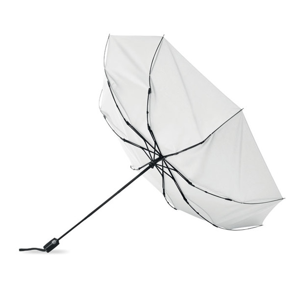 27 inch windproof umbrella Rochester - White