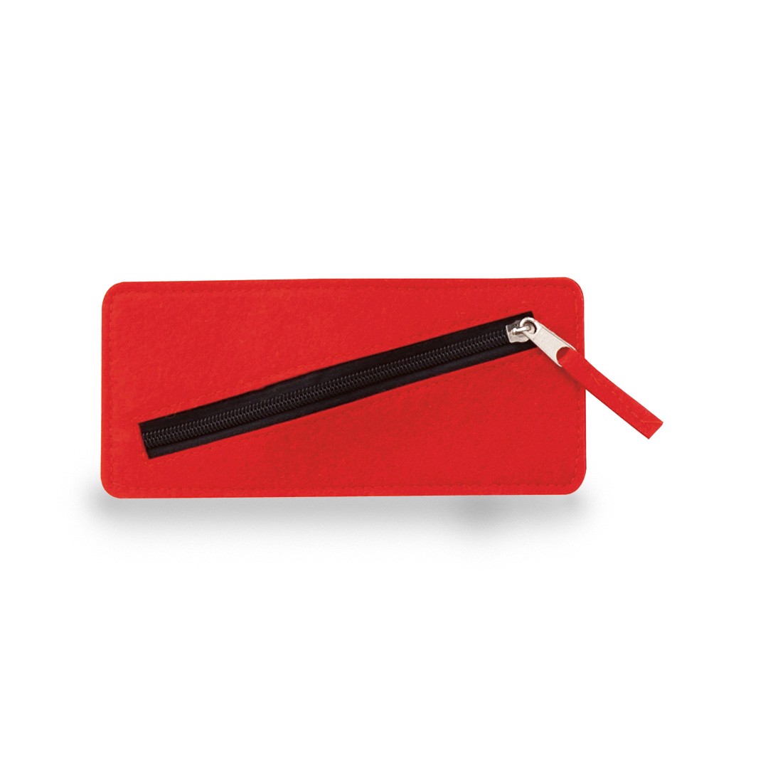 Pencil Case Felty - Red