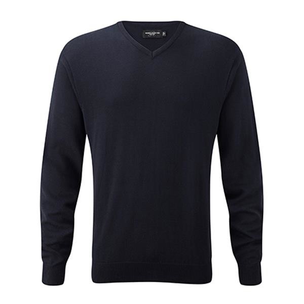 Pulôver Em Malha Homem 275G - 50% Algodão/ 50% Acrílico - Vermelho Escuro / 2XL