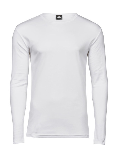 MensLS Interlock T-Shirt - White / L