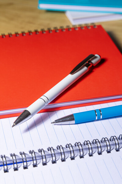Touch Ballpoint Pen Tonnel Soft - White