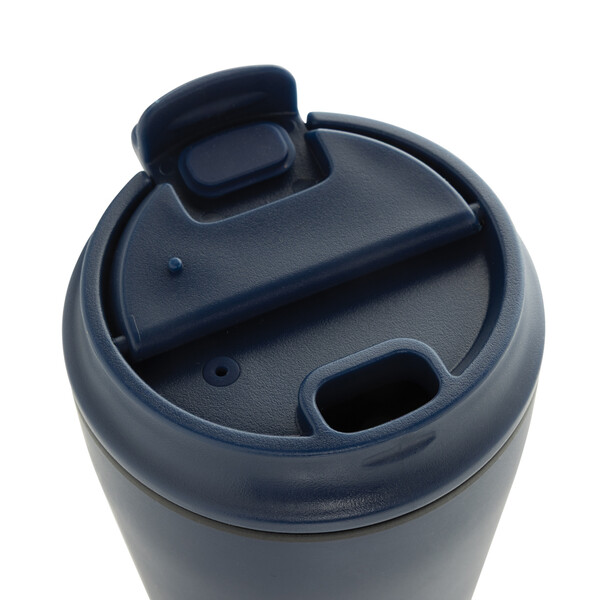 Tasse à café 220ml dans une boite cylindrique Pico Barista - Bleu Marine