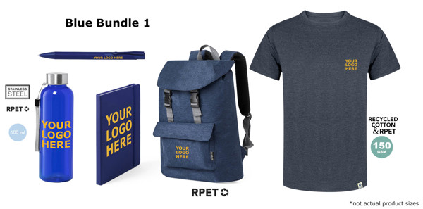 Bundle: New team member Complete bundle (Pen + Notebook + Bottle + Tshirt + Backpack)