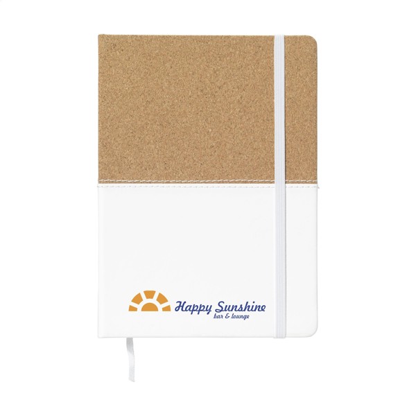 Journal Cork Notebook carnet de notes - Blanc
