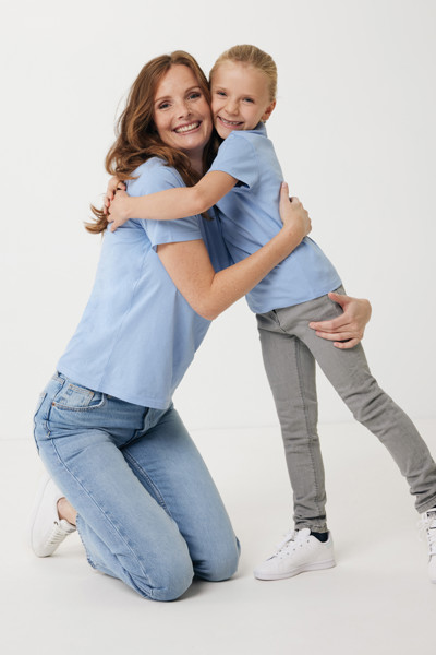 IQONIQ Sierra lightweight recycled cotton t-shirt - Sky Blue / XXL