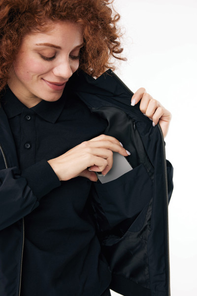 IQONIQ Odin recycled polyester urban jacket - Black / 5XL