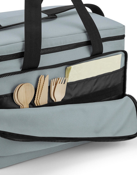 Recycled Large Cooler Shoulder Bag - Black / ONE SIZE