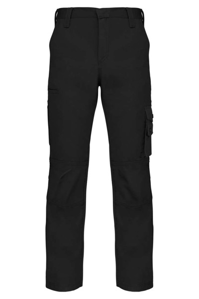 Multi Pocket Workwear Trousers - Black / 46