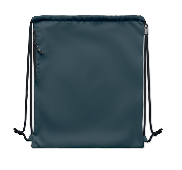 Large drawstring bag 300D RPET Night - French Navy