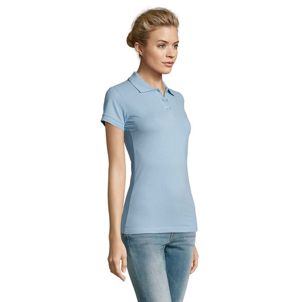 PERFECT POLO SENHORA 180g Perfect Women - Azul CéuXXL