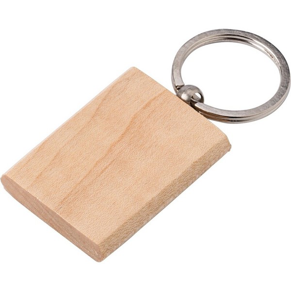 Wooden keyring