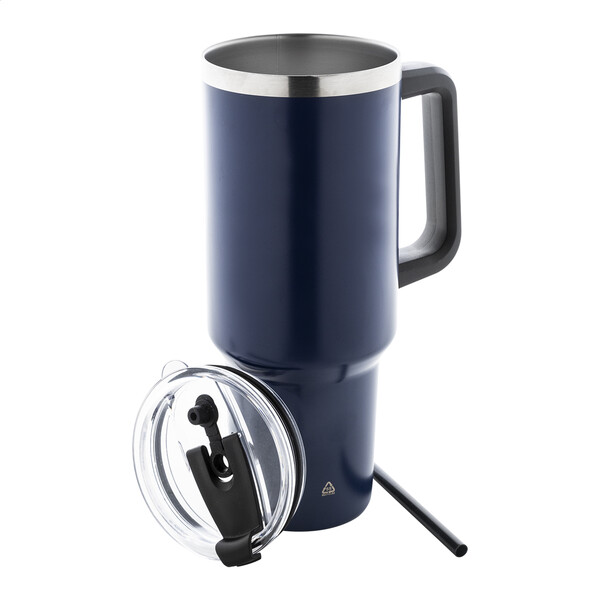 Mug Thermos Massimus - Bleu Foncé