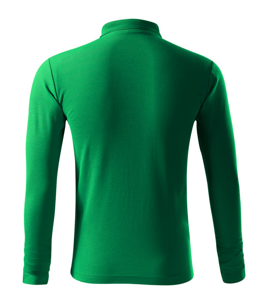 Polokošile Pánská Malfini® Pique Polo Ls - Středně Zelená / XL