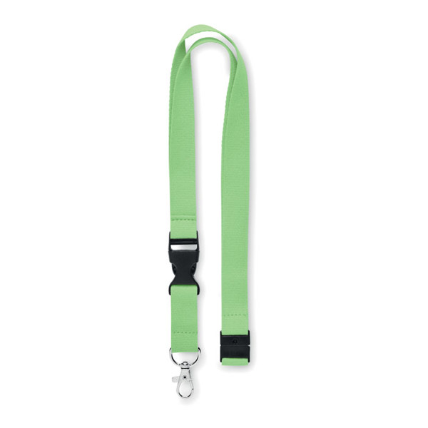 Lanyard cotton 20mm Lannycot - Lime