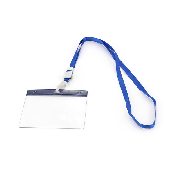 Lanyard Porte-Badge Maes - Blanc