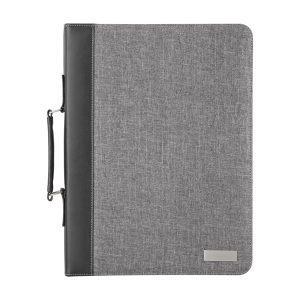 A4 Document Folder Smokey Zip