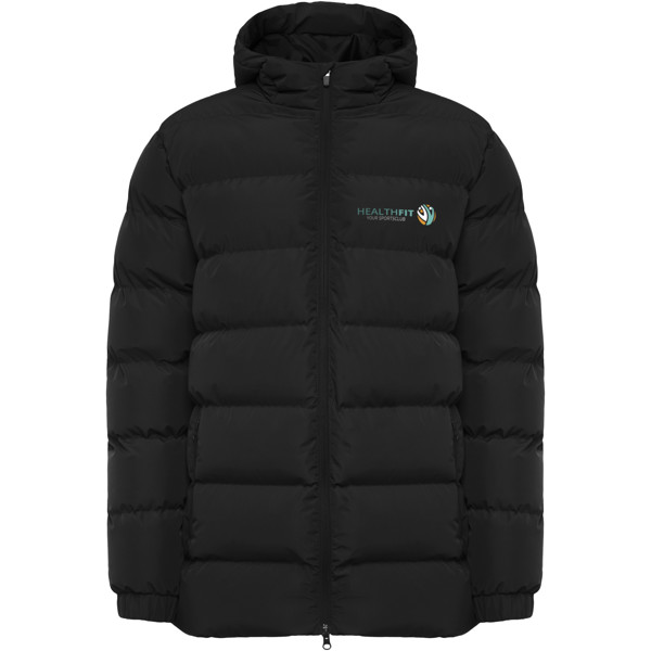 Nepal unisex insulated parka - Solid Black / M