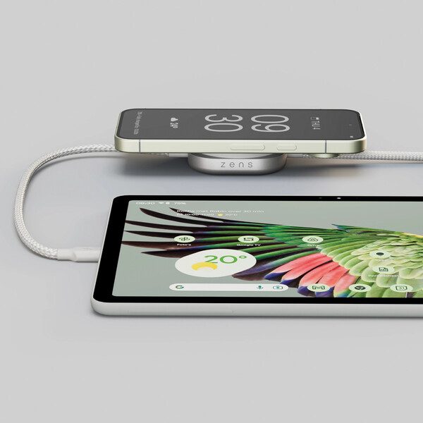 Zens Oplaadkabel USB-C naar USB-C Pro 2 - Wit