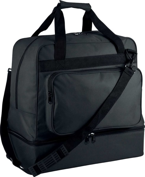 Torba za timske sportove s krutim dnom - 60 litara - Black