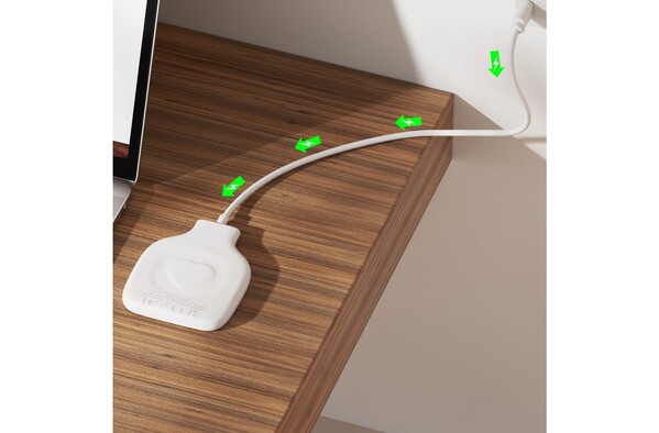 Xoopar wireless charger, 15W, ocean plastic